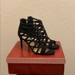 Dress Barn - Black Strap Shoe